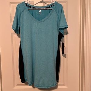 X Game Time Athletic 3X Shirt Blue/Black